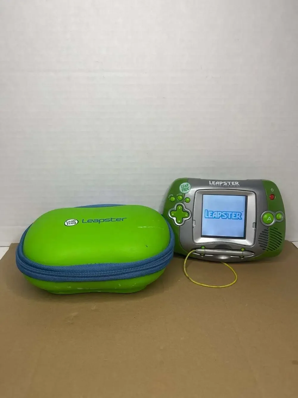 LeapFrog Leapster Learning Game System Handheld Console with Case